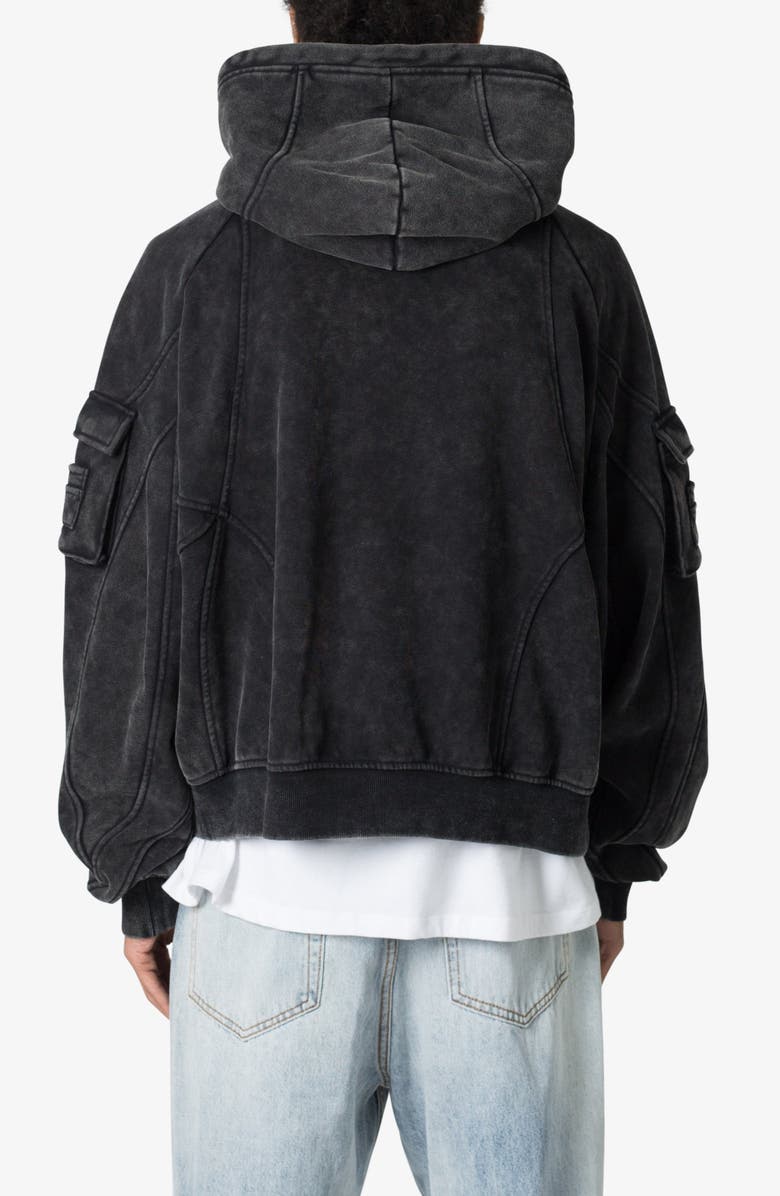 mnml Oversize Pullover Hoodie, Alternate, color, Charcoal Grey