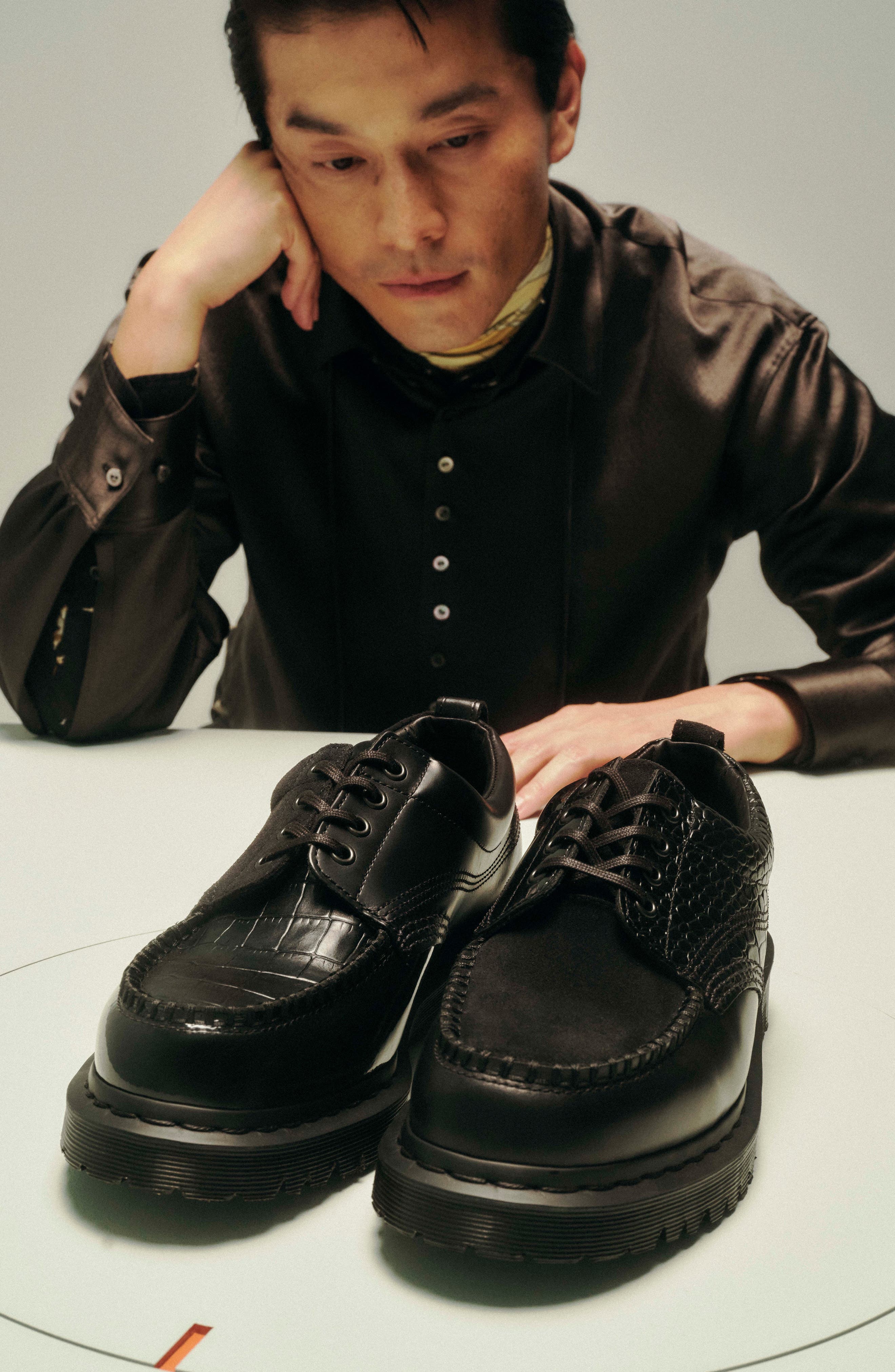 Dr. Martens Lowell Beams Mismatched Derby (Men) | Nordstrom