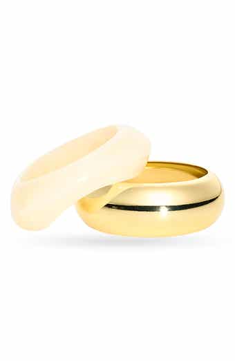 Chunky Set of 2 Assorted Bangle Bracelets