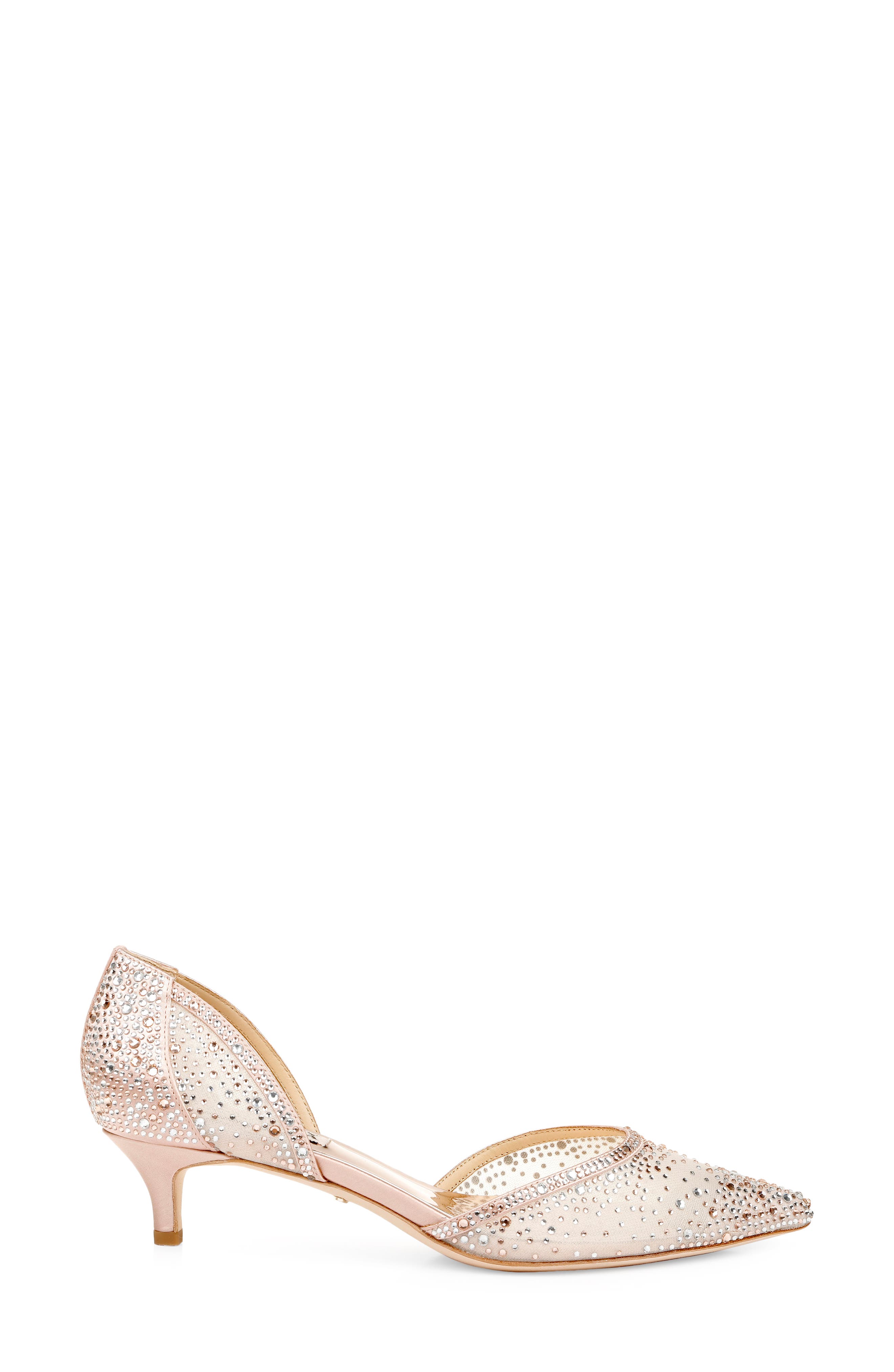Badgley Mischka Madelyn d'Orsay Pump, Alternate, color, SOFT BLUSH