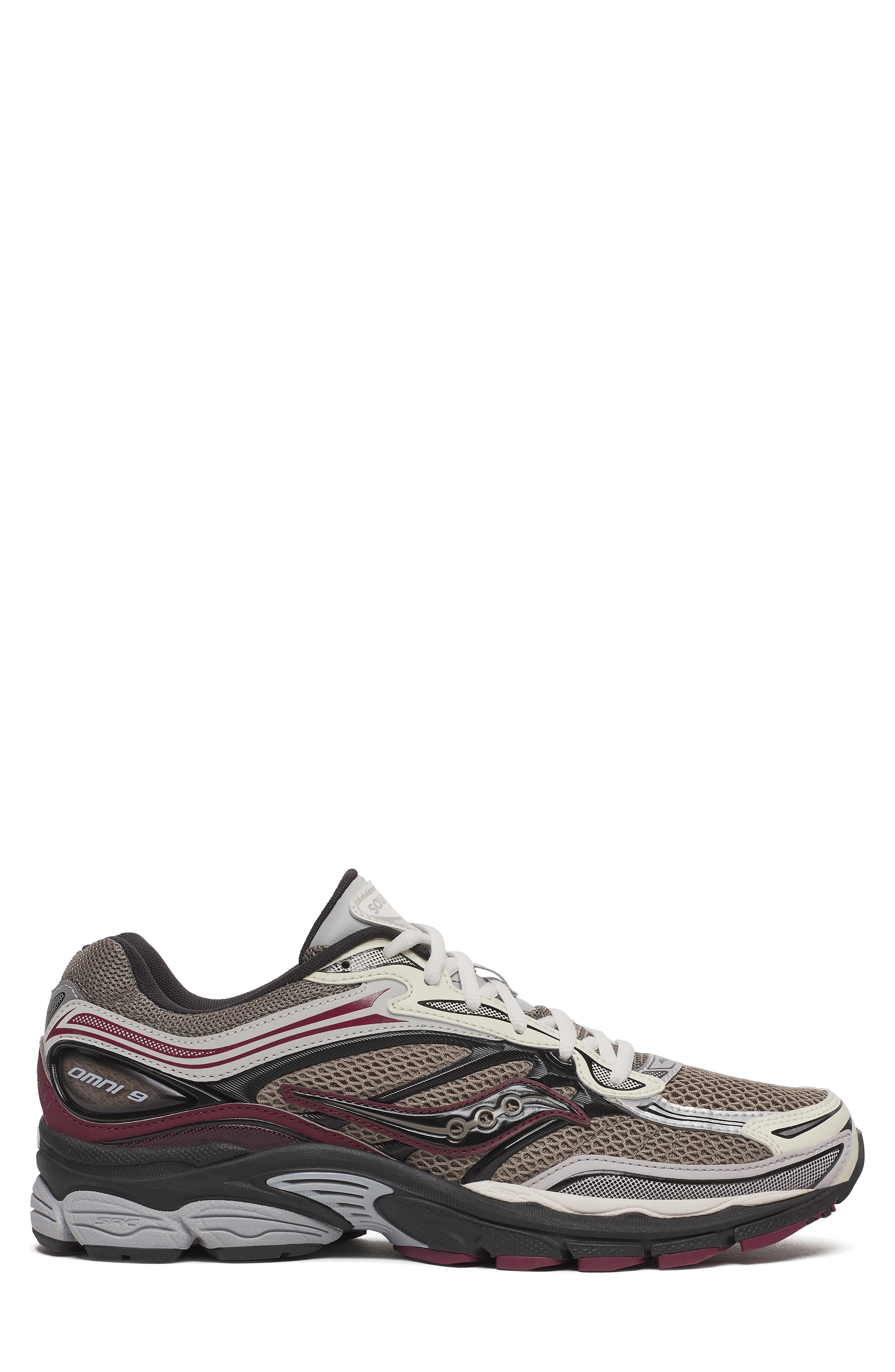 Gender Inclusive ProGrid Omni 9 Sneaker, Alternate, color, TAN/ MAROON