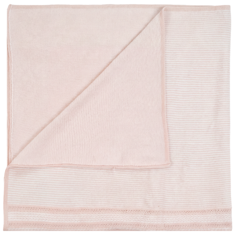 Striped Pointelle Knit Blanket (Baby)