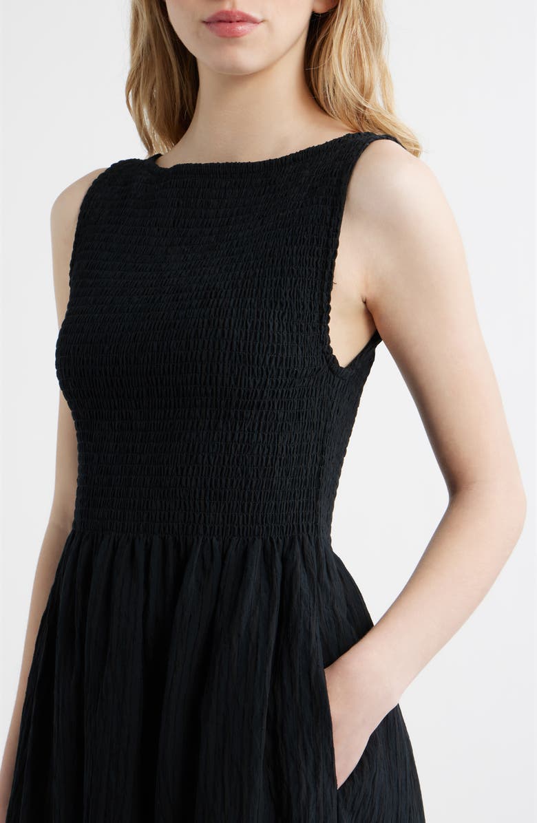 Hill House Home The Cosima Nap<sup>®</sup> Midi Dress, Alternate, color, Black