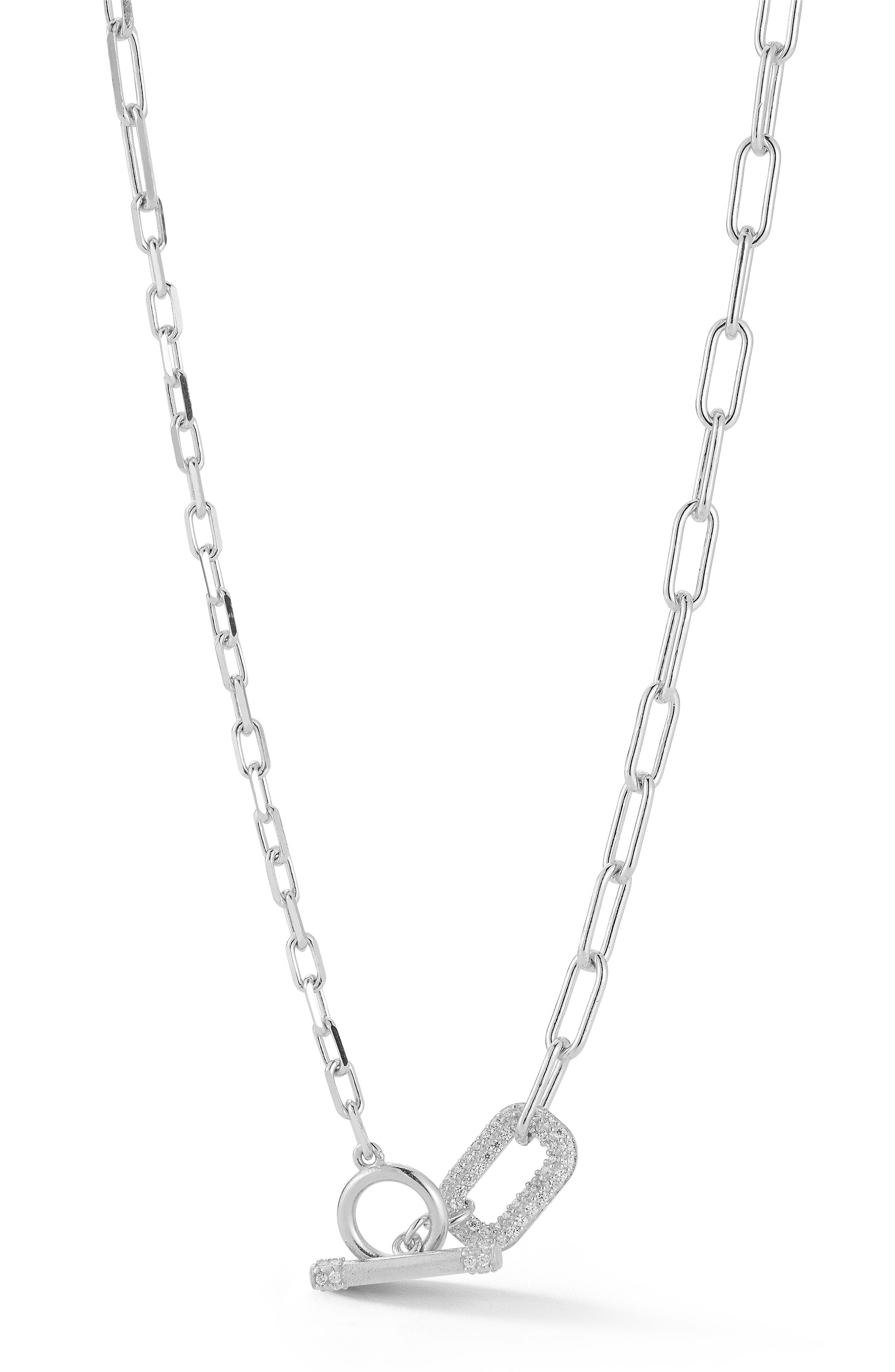 GLAZE JEWELRY T-Bar Toggle Necklace