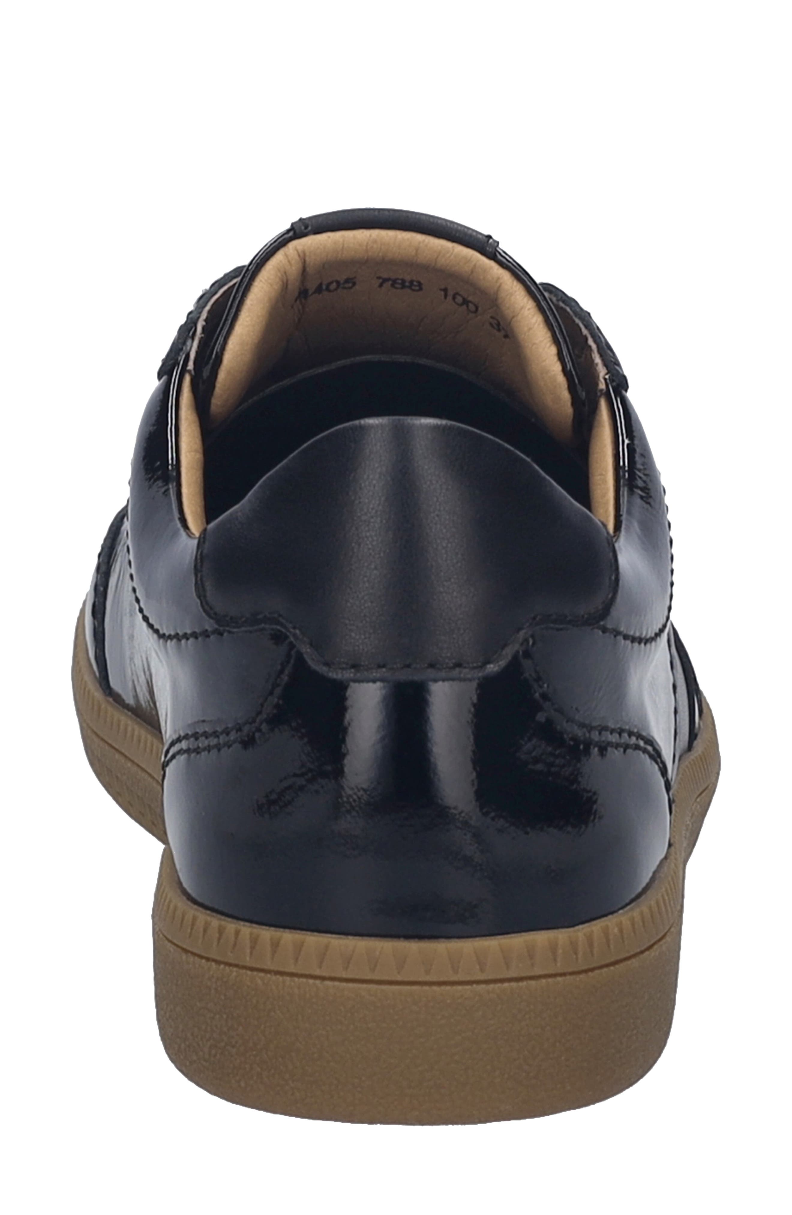 Josef Seibel Joleen Sneaker, Alternate, color, Black Patent