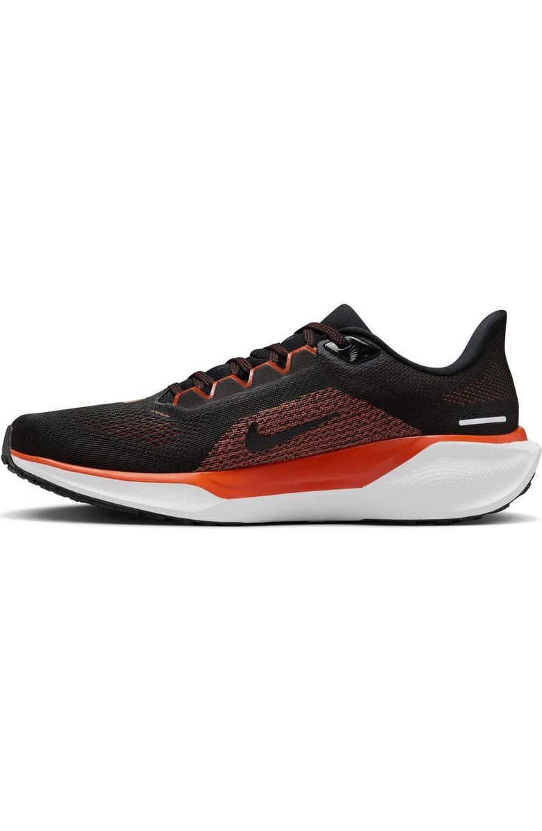 Nike Unisex Nike Black Cincinnati Bengals Zoom Pegasus 41 Running Shoes, Alternate, color, Black