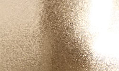 Commando Faux Leather Miniskort In Goldleaf