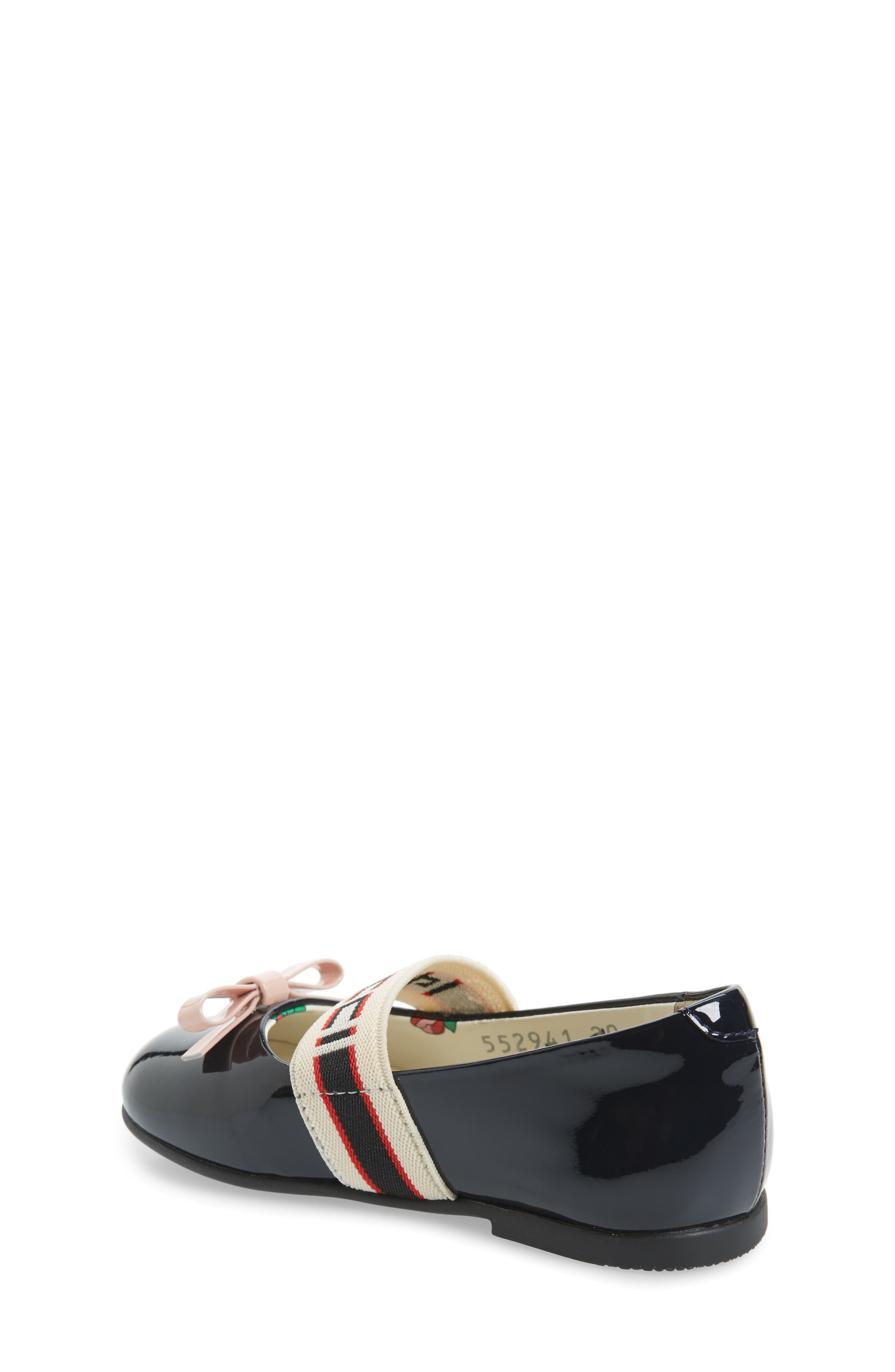 Gucci Mimi Logo Strap Mary Jane, Alternate, color, 