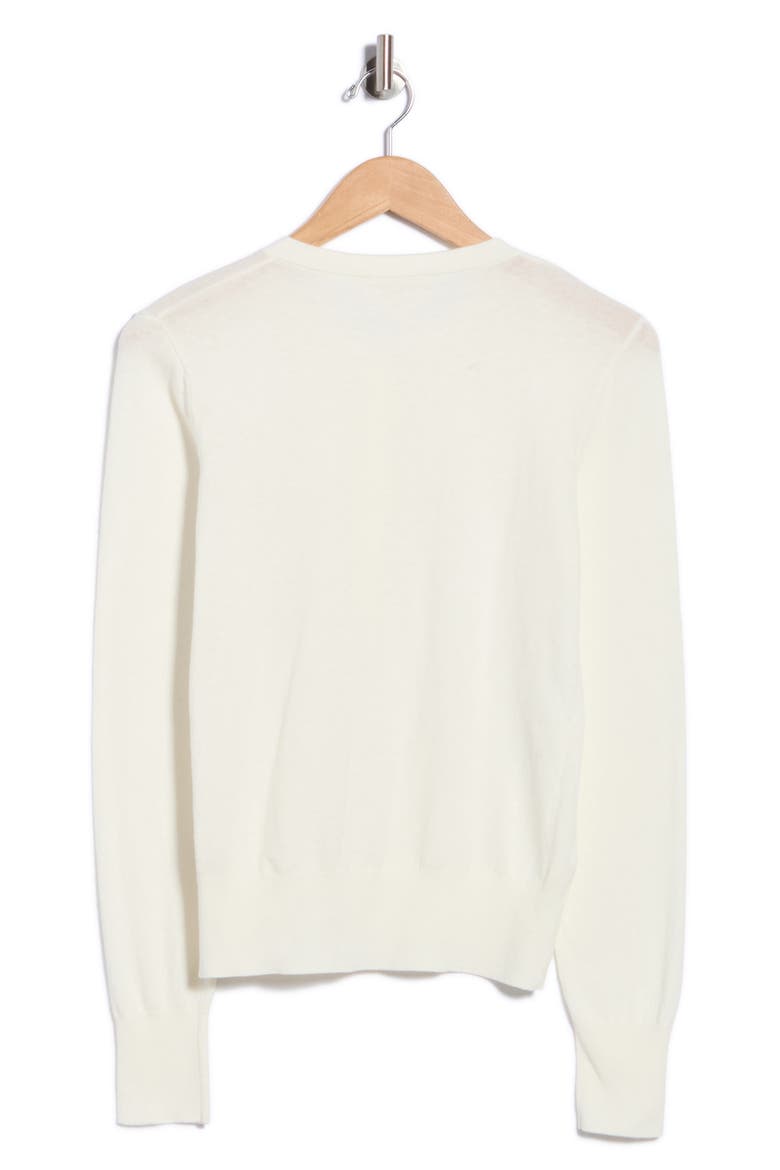 Ronda Henley Sweater, Alternate, color, IVORY/GOLD