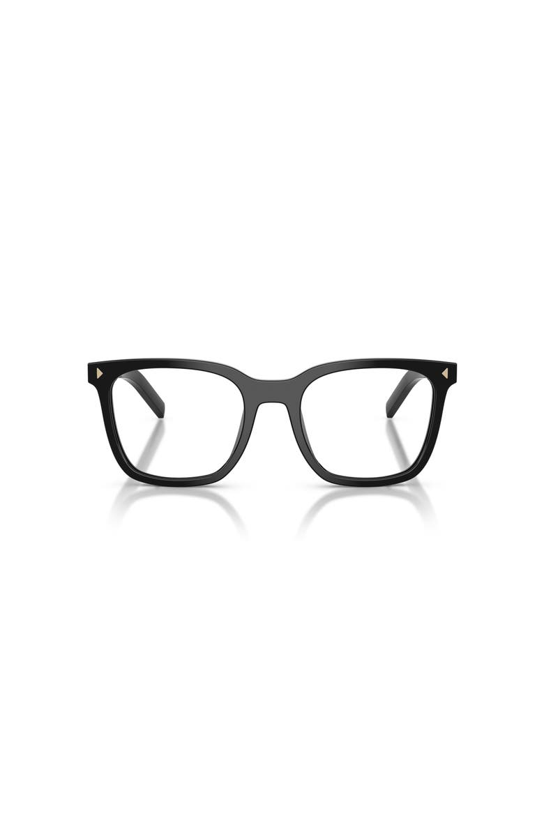 53mm Rectangle optical glasses, Alternate, color, Black