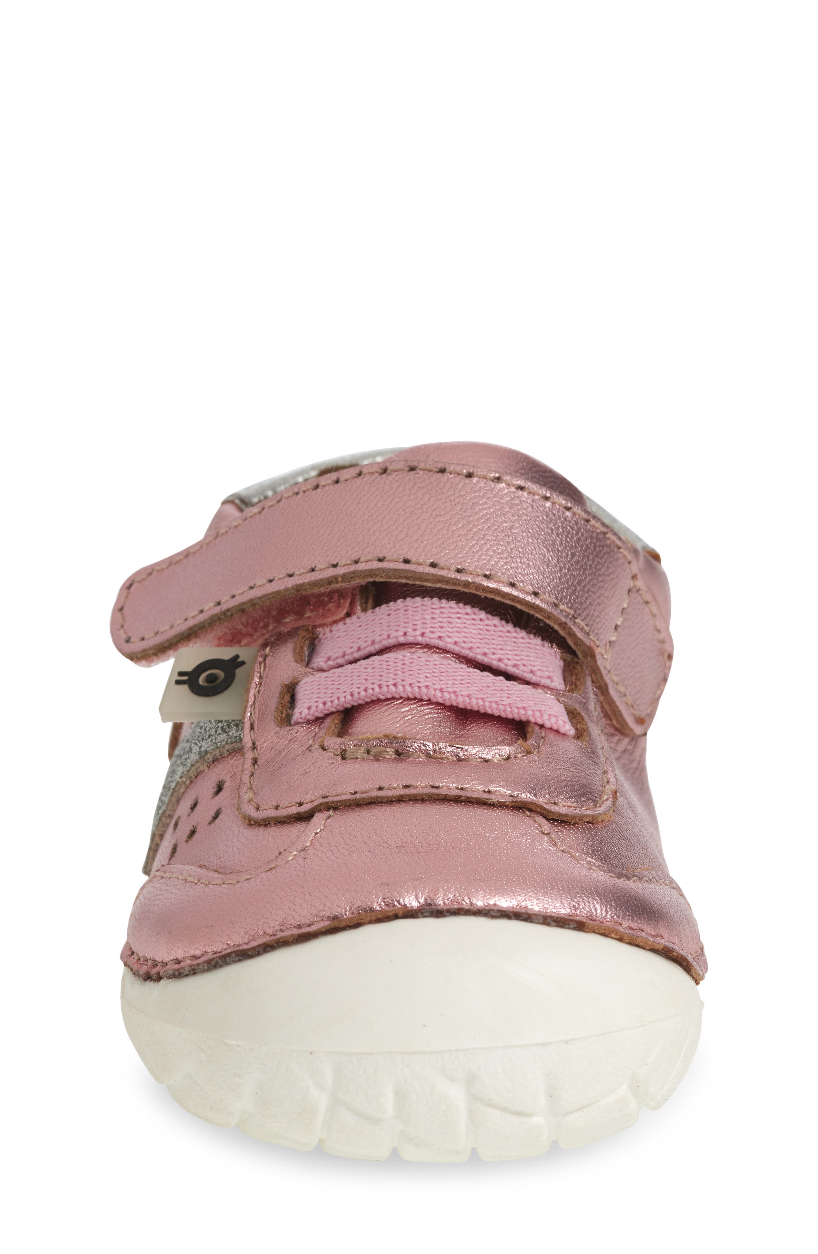 OLD SOLES Kids' Roady Pave Sneaker, Alternate, color, Pink Frost / Silver