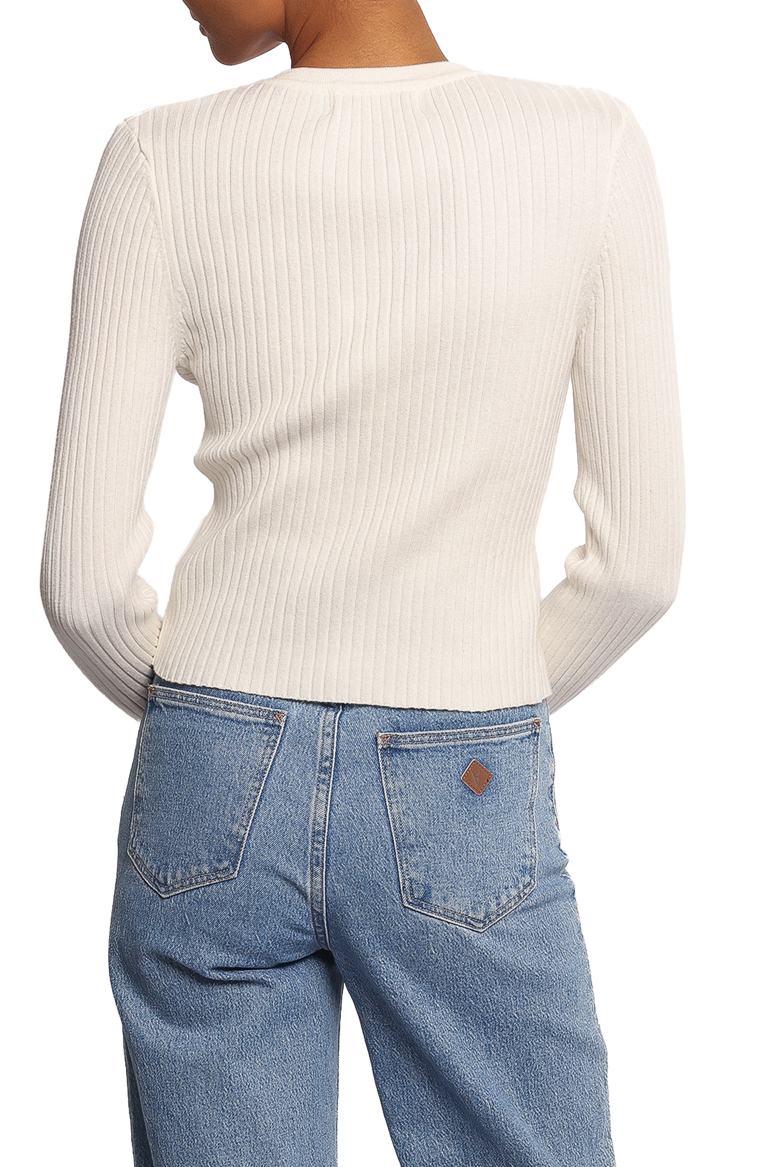 Searie Rib Cardigan - image 2