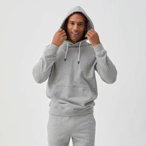 Surfside Supply Co. Marine French Terry Hoodie In Heather Grey