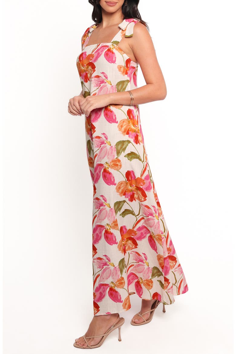 Larkey Floral Print Maxi Dress, Alternate, color, EVERLYN FLORAL
