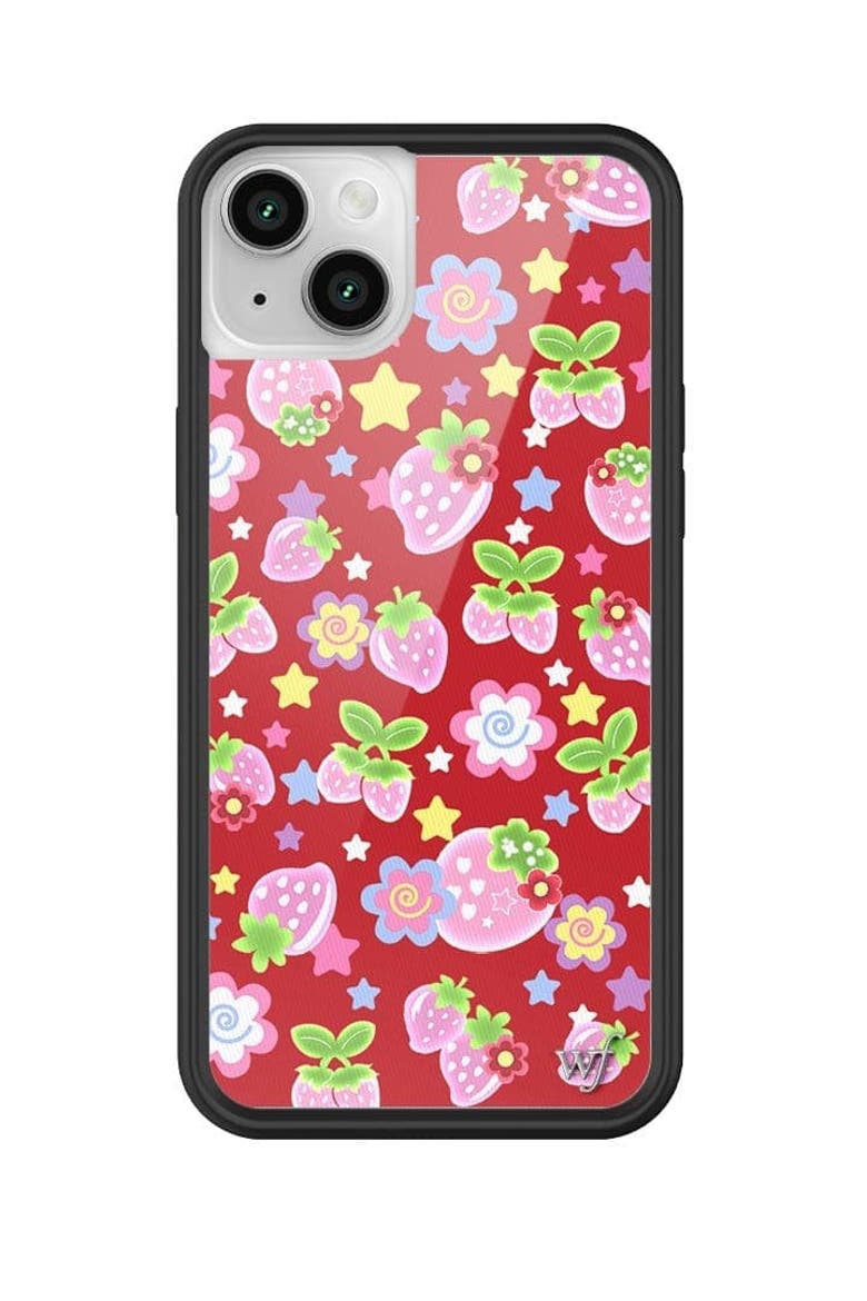 Star-Berries iPhone Case, Alternate, color, Red
