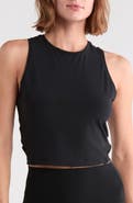 YOGALICIOUS Kyra Nude Tech High Neck Tank