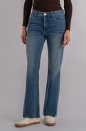 KUT from the Kloth Kelly Raw Hem High Waist Kick Flare Jeans
