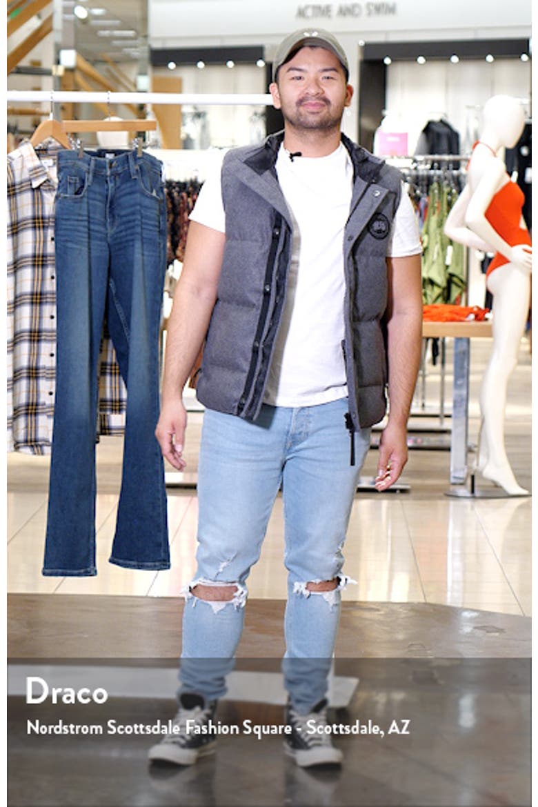 Garson Recycled Wool Blend Down Vest video
