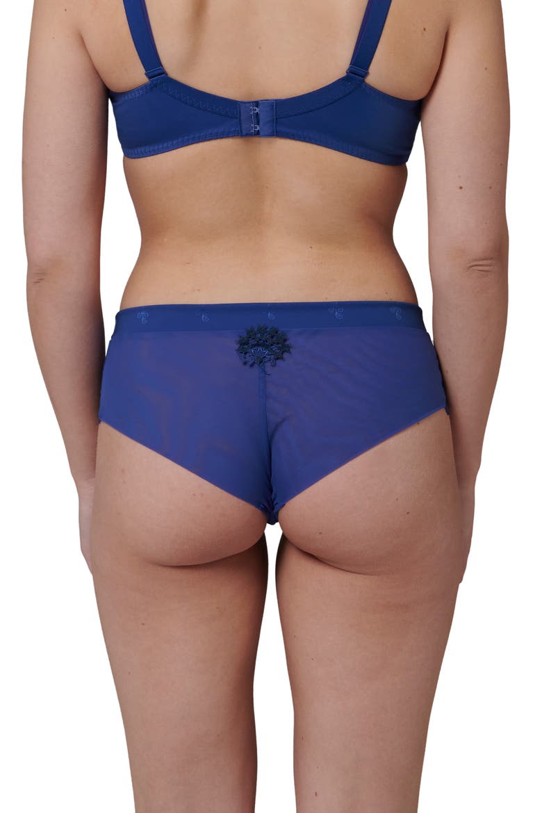 Wish Underwire Plunge Bra, Alternate, color, ELECTRIC BLUE