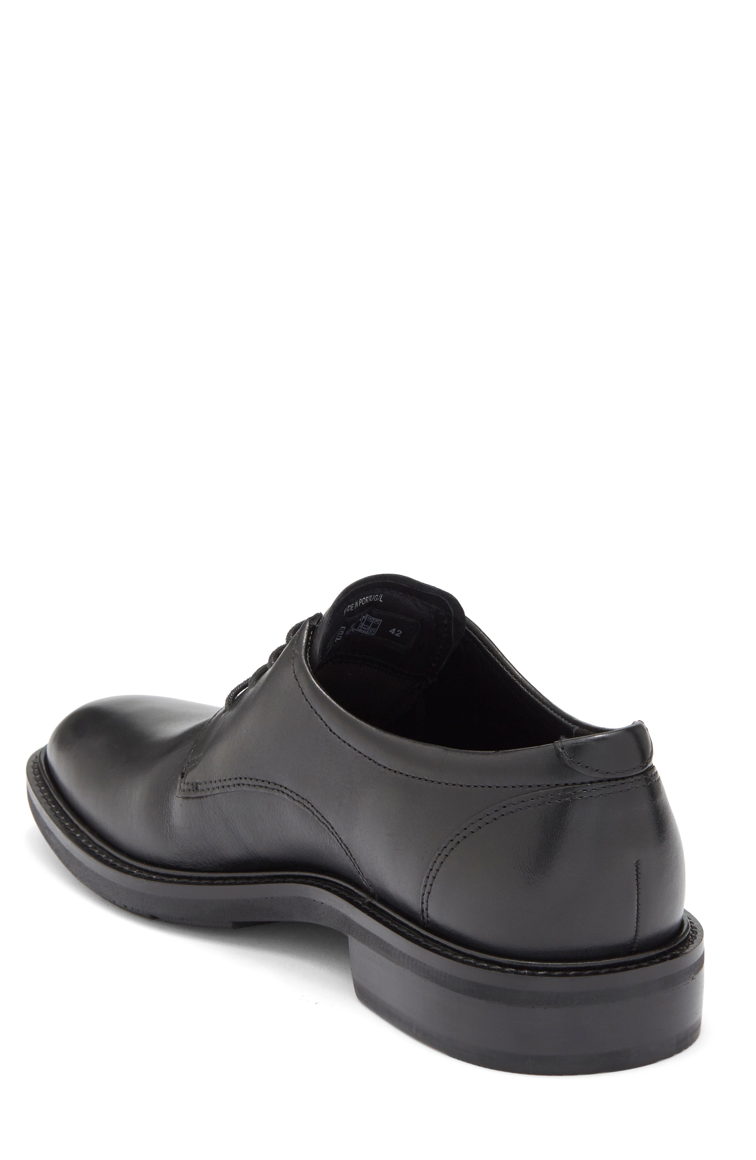 Metropole Prague Plain Toe Derby, Alternate, color, 01001BLACK