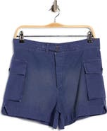 THE GREAT. The Cargo Fatigue Shorts