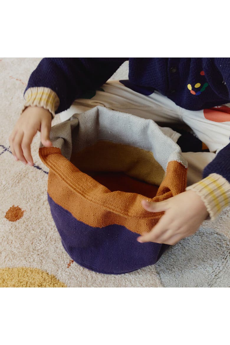 Basket Color Grid, Alternate, color, Blue , Orange,  Honey, Beige