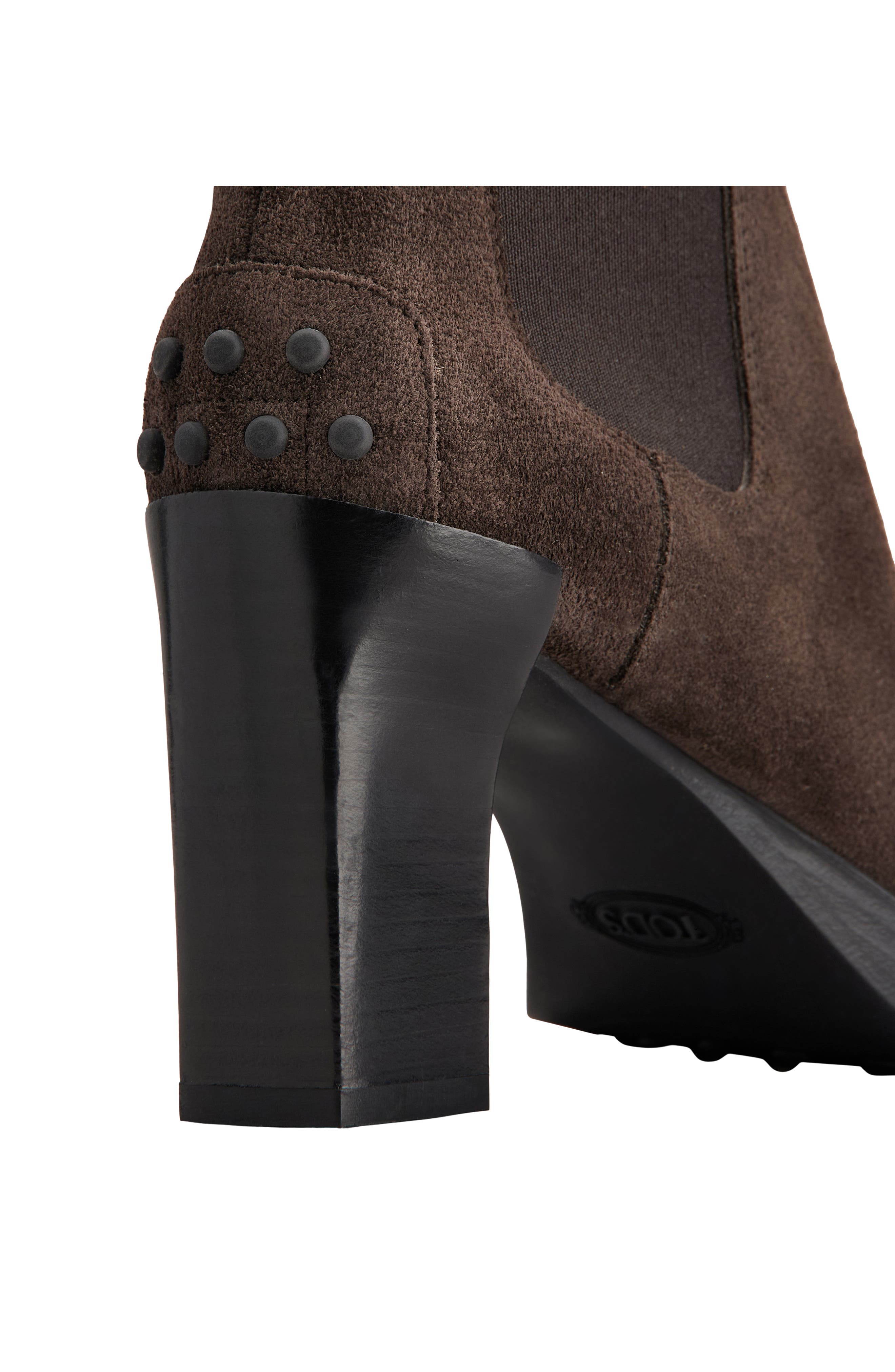 Gomma Suede Chelsea Boot, Alternate, color, PALISSANDRO
