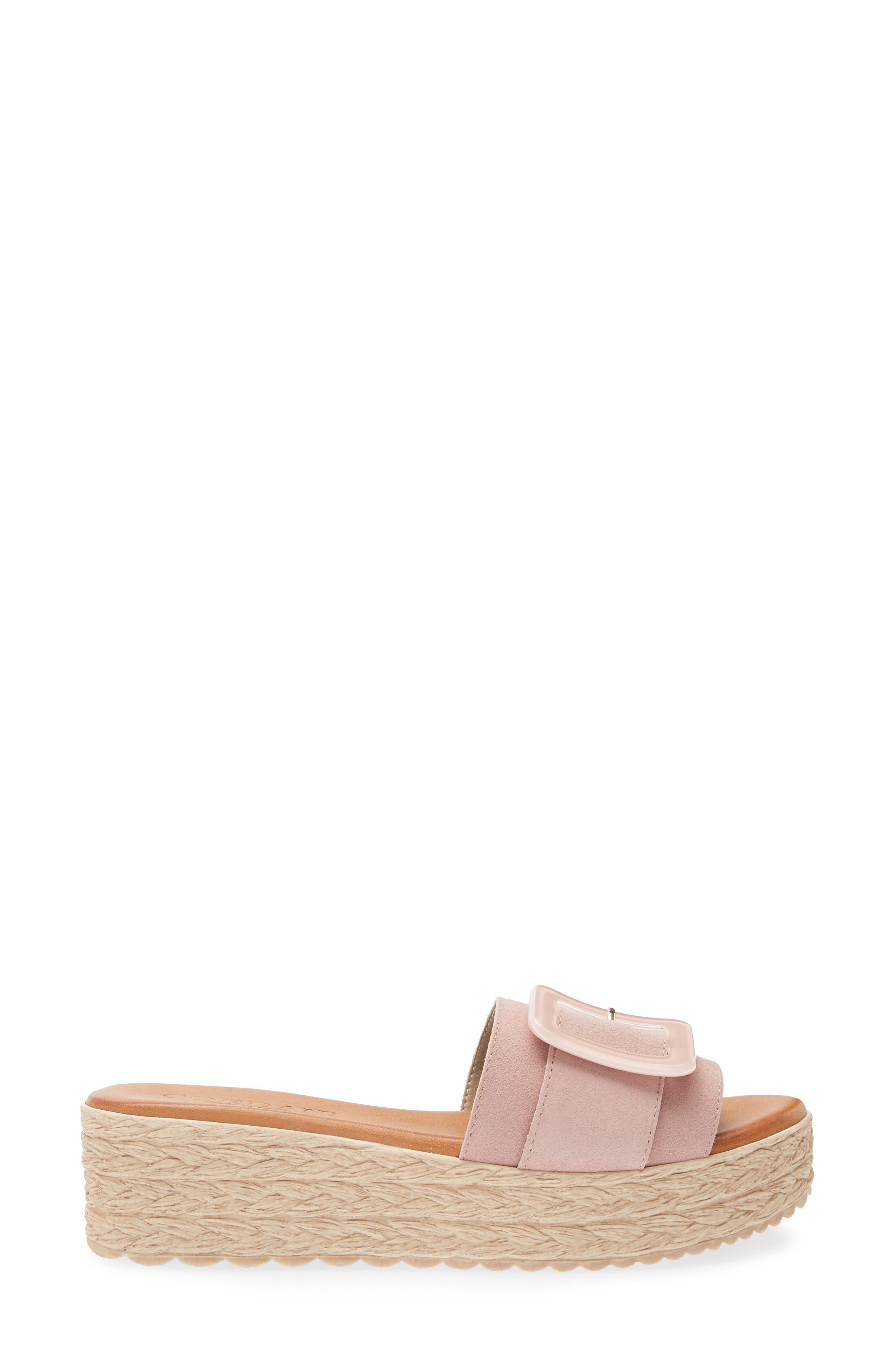 Beckett Platform Sandal, Alternate, color, ROSA SUEDE