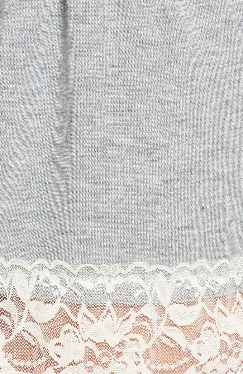Flora Nikrooz Snuggle Lounge Shorts, Alternate, color, Heather Grey
