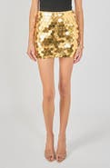 Endless Rose Hexagonal Paillette Miniskirt