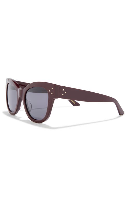 Diff Eva 53mm Cat Eye Sunglasses In Purple