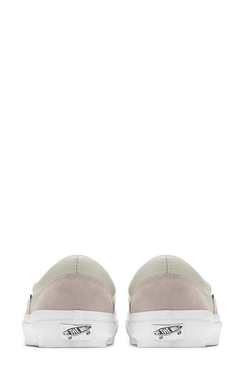 Vans Classic Slip-on Sneaker In Silver