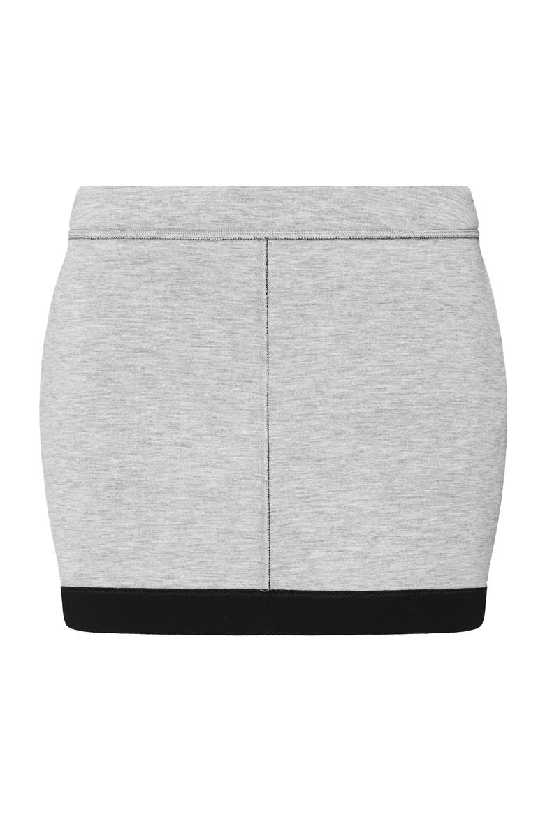 The Reversible Sweat Skirt, Alternate, color, Black/Gray