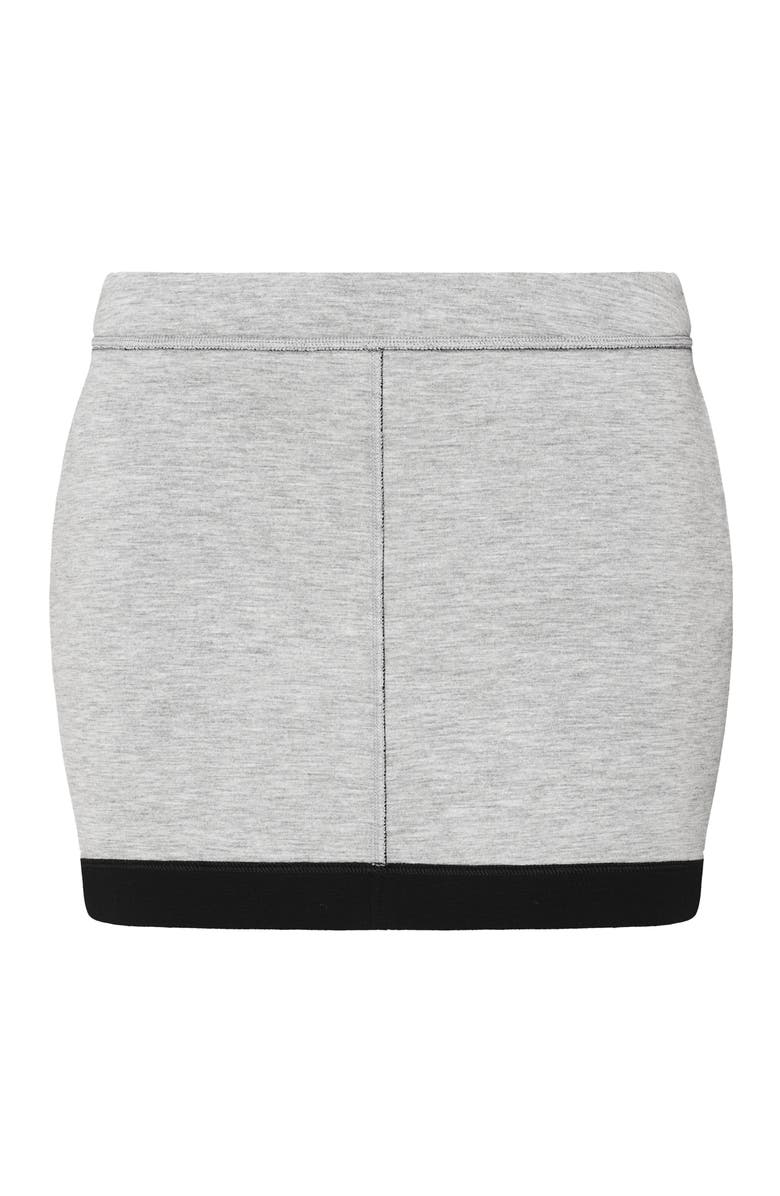 Ansea The Reversible Sweat Skirt, Alternate, color, Black/Gray