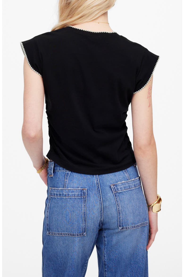 Sutro Stitched Muscle Tee, Alternate, color, JET BLACK