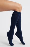 Hue Cable Knee High Socks