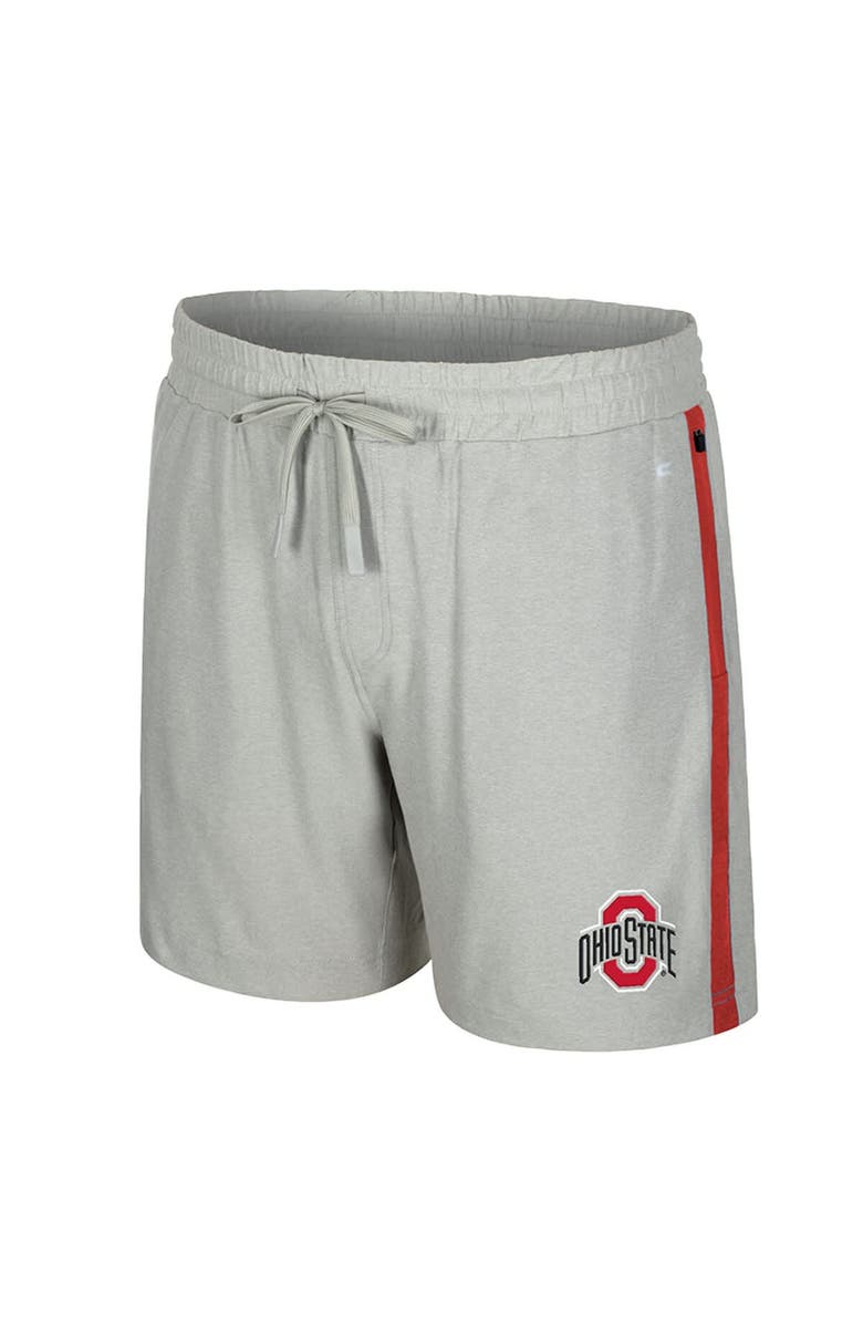 COLOSSEUM Men's Colosseum Gray Ohio State Buckeyes Mac Shorts, Alternate, color, Gray