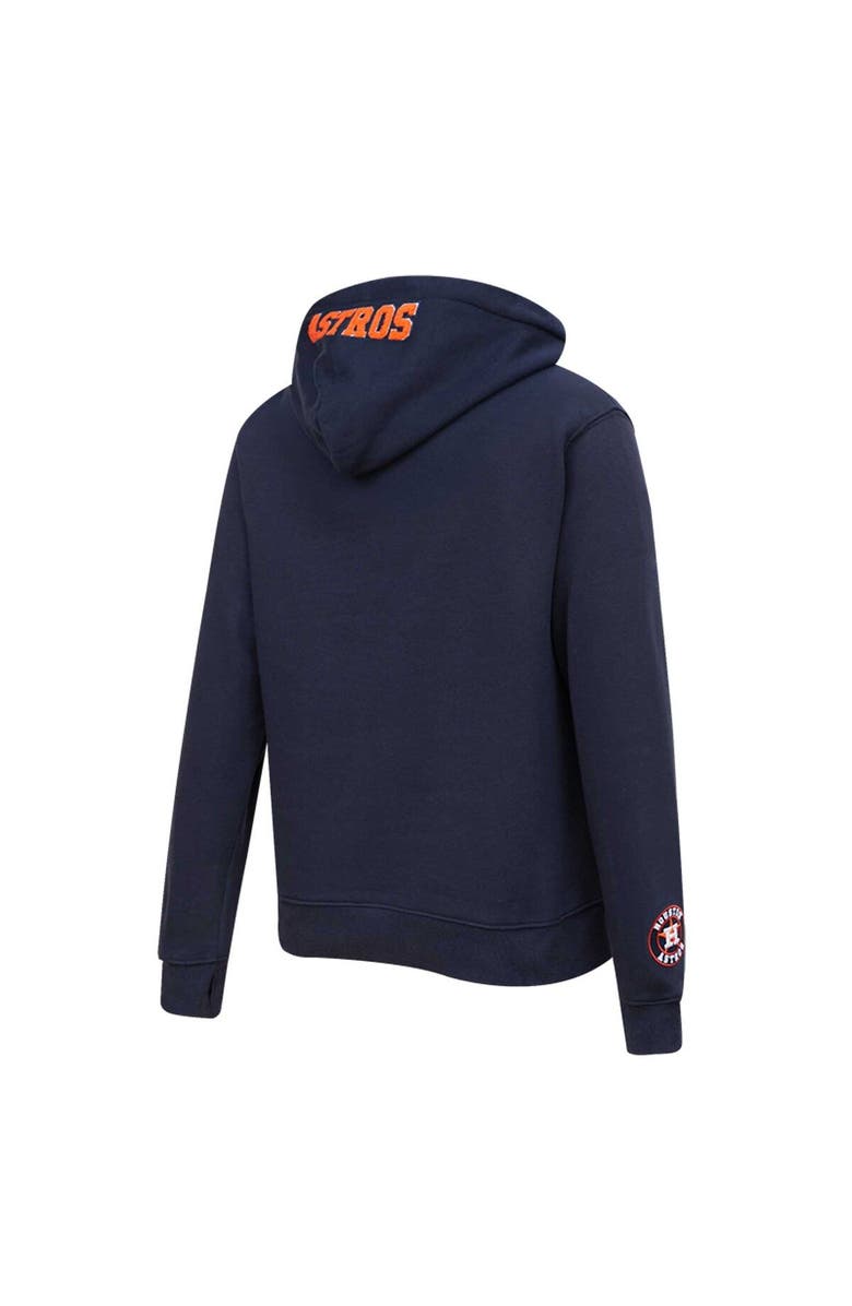 PRO STANDARD Women's Pro Standard Navy Houston Astros Classic Fleece Pullover Hoodie, Alternate, color, Navy