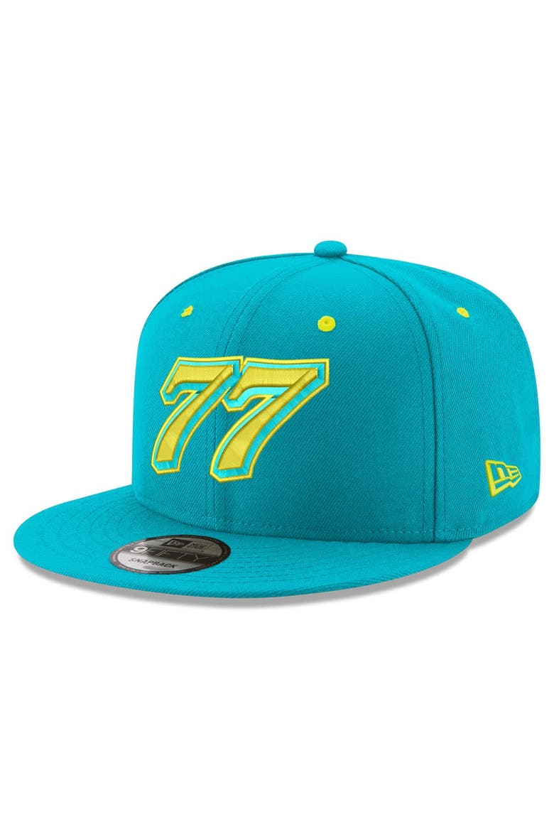 Men's New Era  Blue Carson Hocevar 9FIFTY Snapback Hat, Main, color, Blue