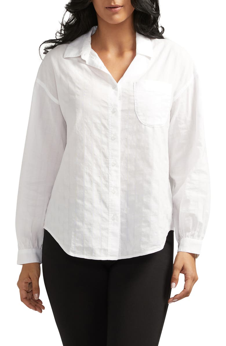 JAG Collette Relaxed Button-Up Shirt, Main, color, 