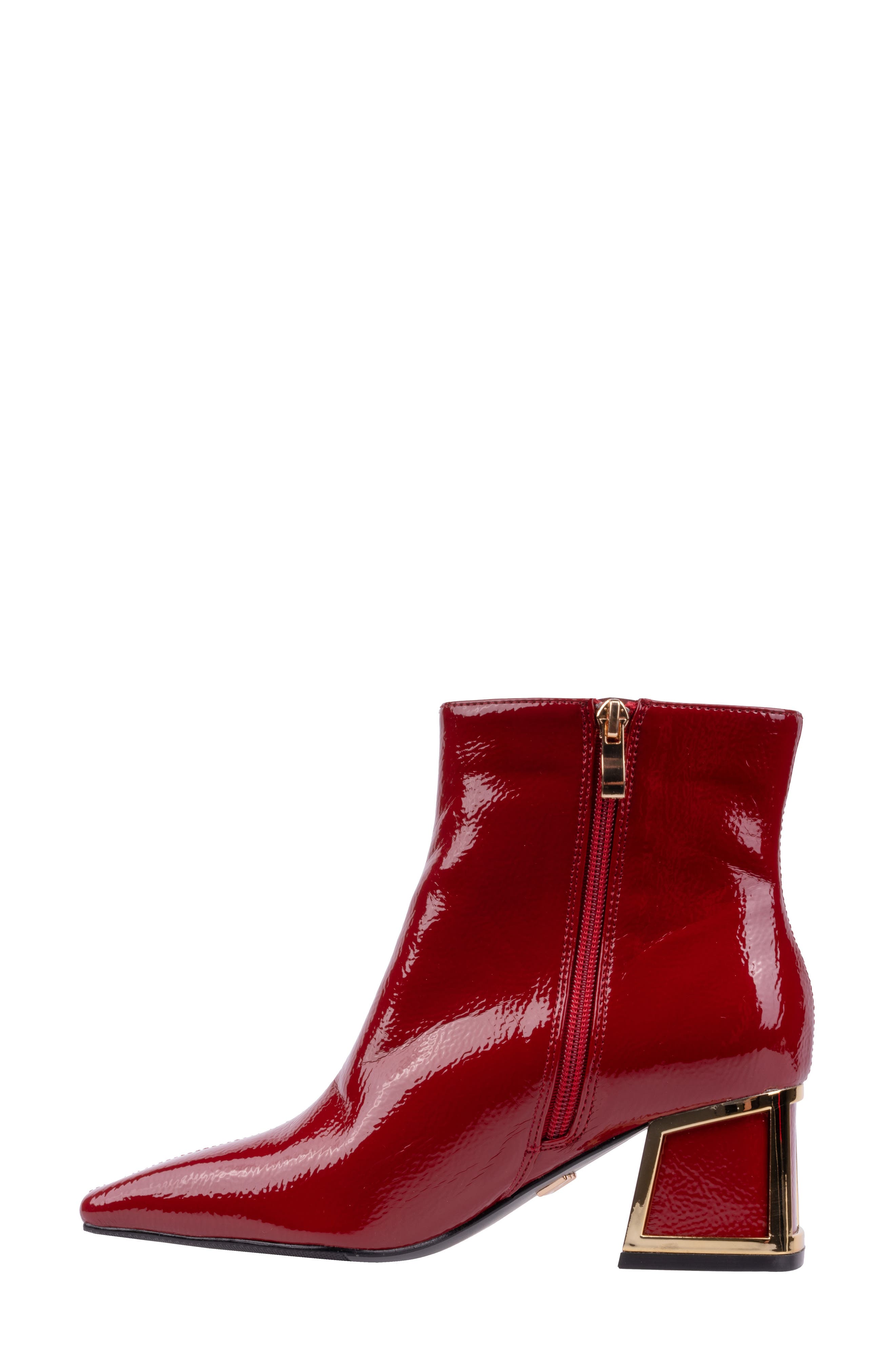 NINETY UNION Brooke Block Heel Boot, Alternate, color, Burgundy