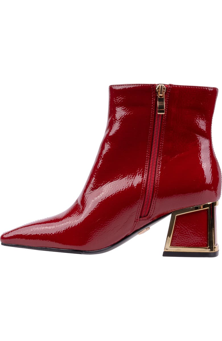 NINETY UNION Brooke Block Heel Boot, Alternate, color, Burgundy