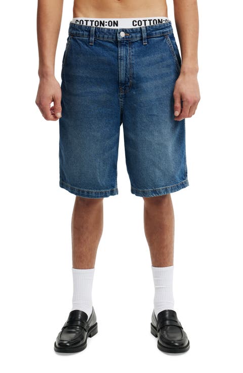 Baggy Denim Shorts