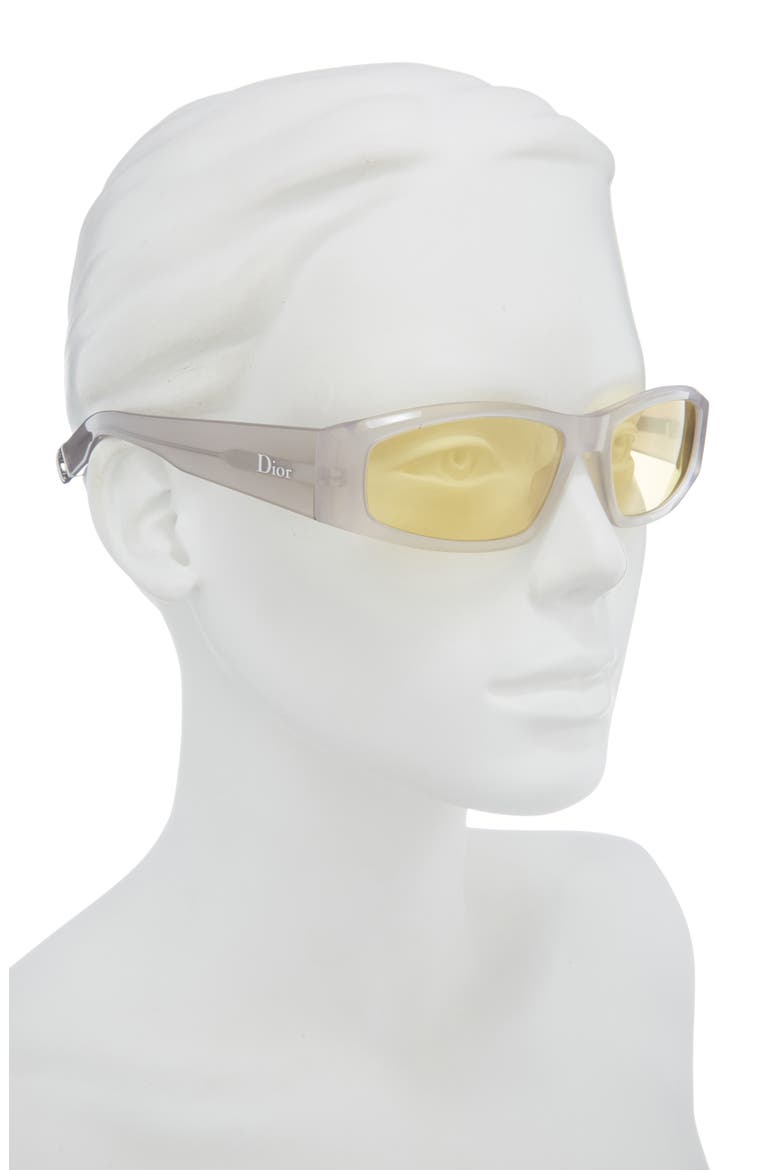 DiorSymbol S1I 59mm Geometric Sunglasses, Alternate, color, GREY/ OTHER / BROWN