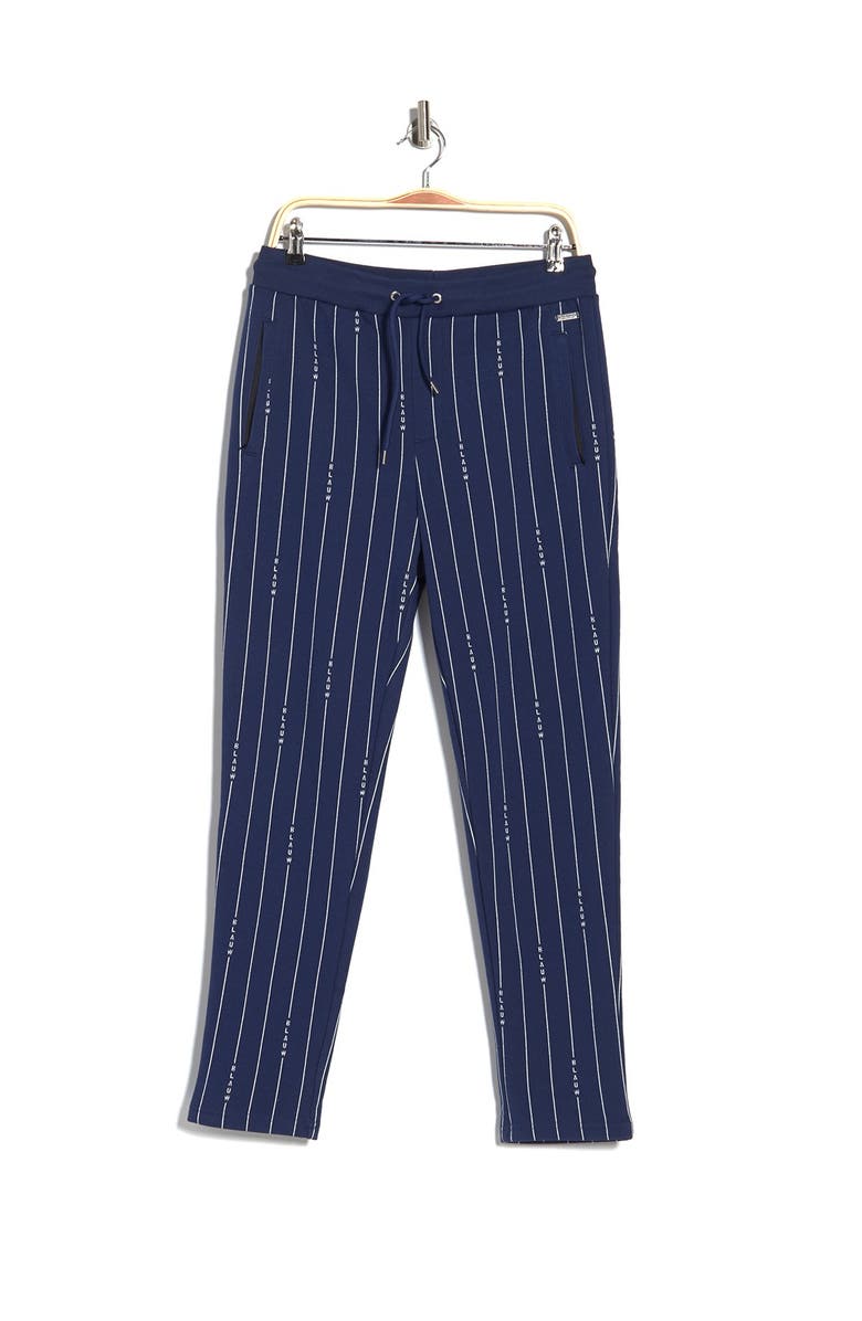 Scotch & Soda Signature Pinstripe Print Sweatpants, Main, color,