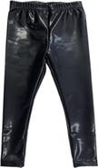 Petite Maison Kids Vegan Liquid Leather Leggings