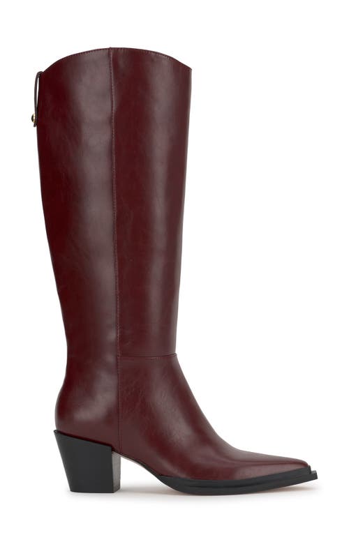 Jessica Simpson Hemmia Pointed Toe Knee High Boot In Brown