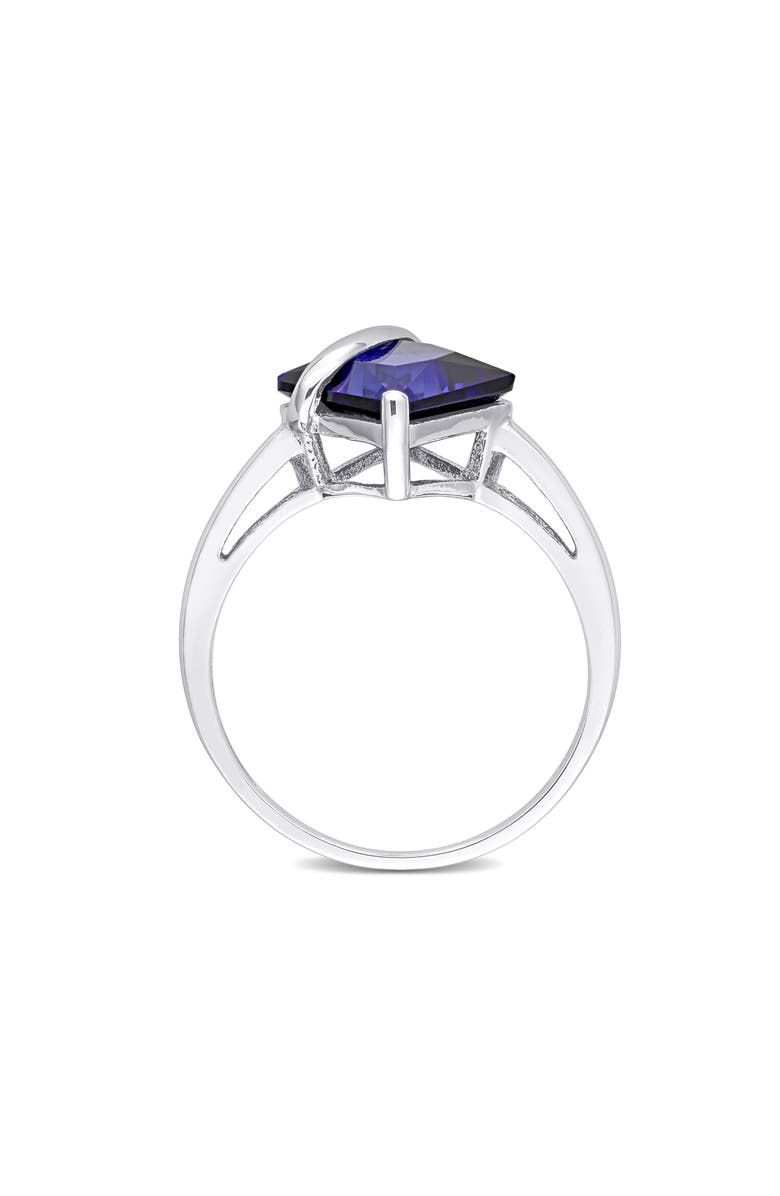 DELMAR Lab-Grown Blue Sapphire Ring, Alternate, color, 