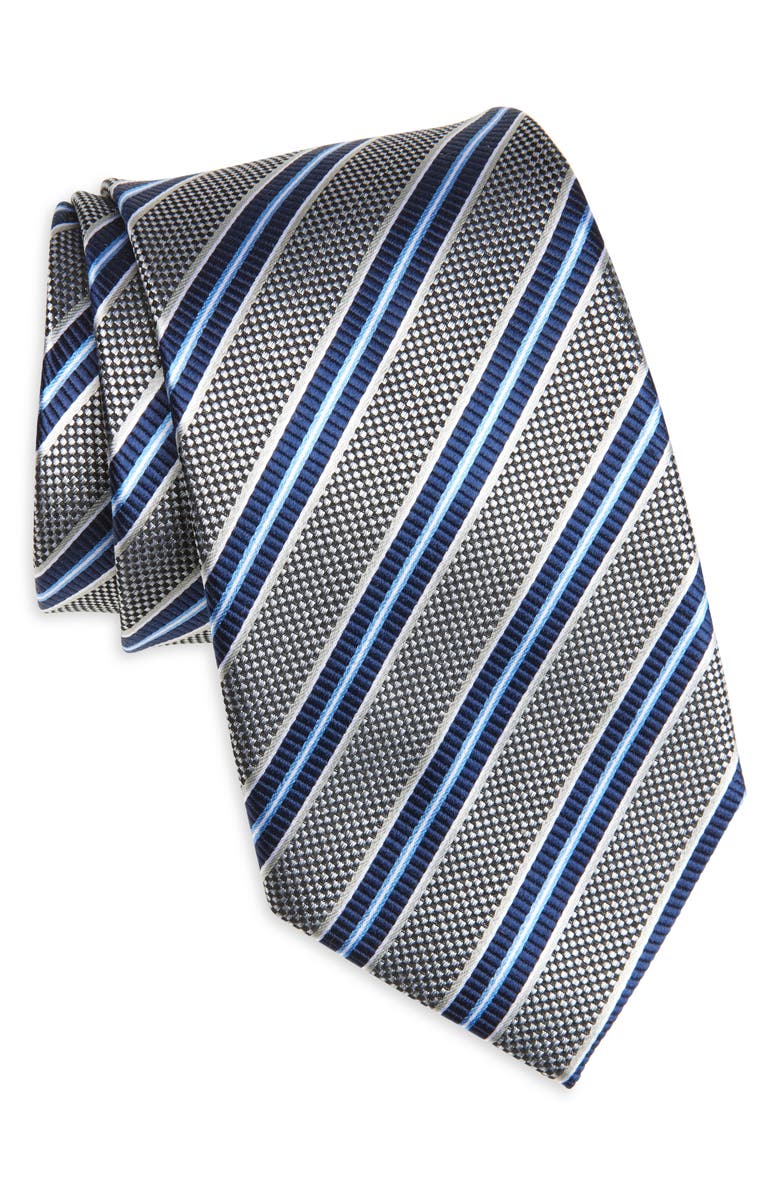 Nordstrom Stripe Silk Tie, Main, color,