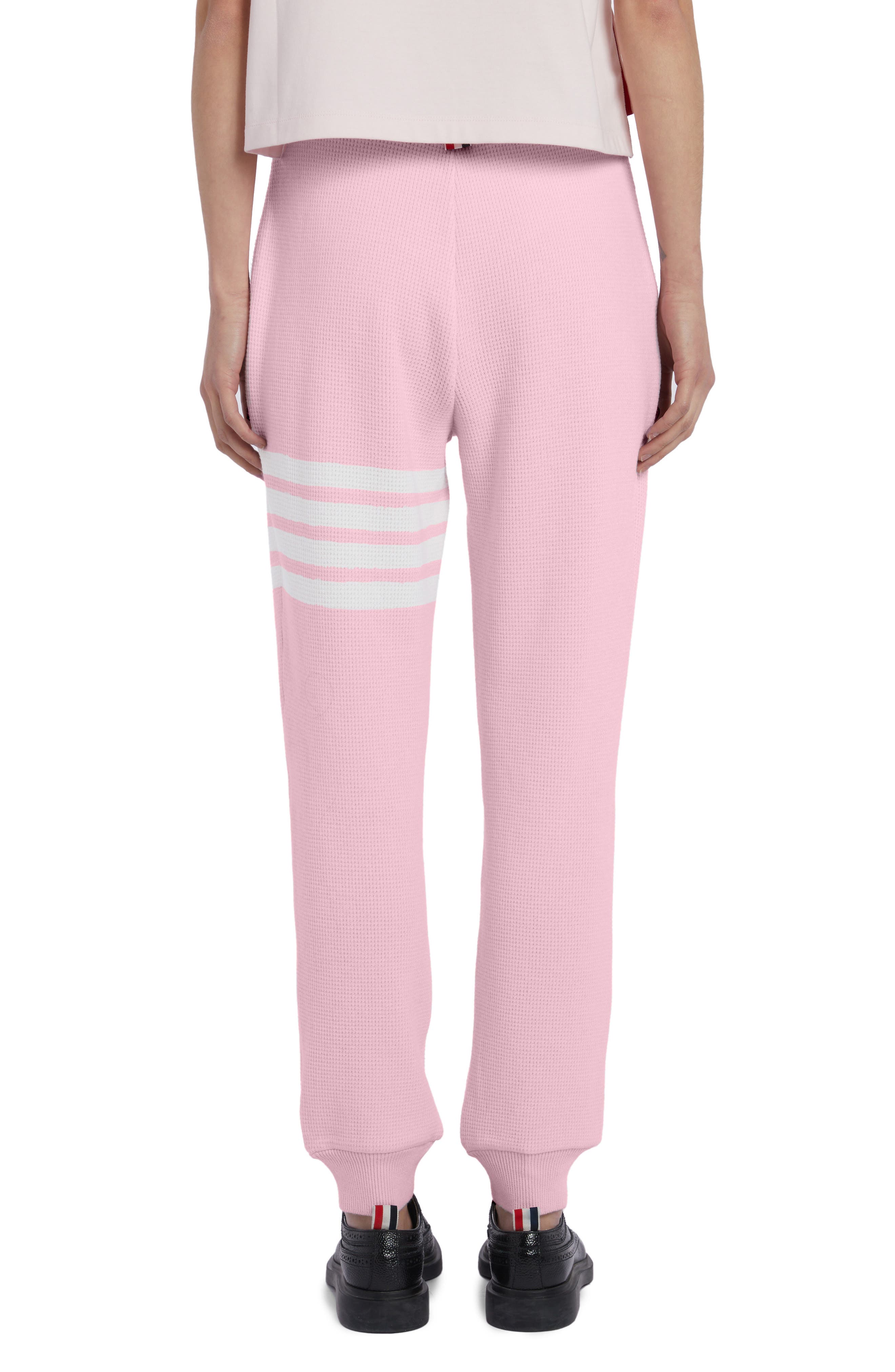 Waffle Knit Wool & Cashmere Joggers - image 2